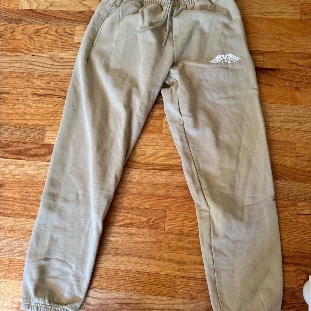 YoungLA Beige Jogger Pants